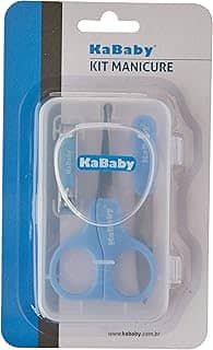 KaBaby Kit Manicure Com Estojo Azul