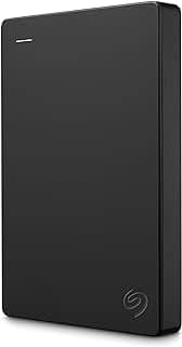 Seagate Unidade portátil, 2 TB, disco rígido externo, para PC, laptop e Mac, serviços de resgate de 2 anos, Amazon Exclusive (STGX2000400), preto