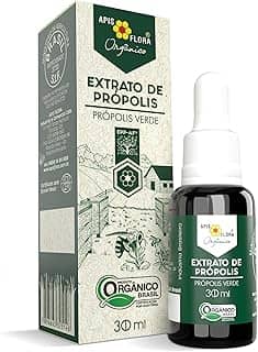 Extrato de Própolis Verde Orgânico 30 mL - BR, Extrato de Própolis Orgânico Apis Flora