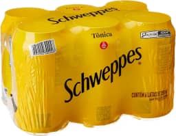 Pack de SCHWEPPES Tônica 350ml 6 unidades