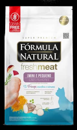 Fórmula Natural Fresh Meat Ração Seca Para Cães Filhotes De Pequeno Porte Sabor Frango 2,5Kg