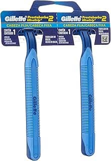 Gillette Prestobarba Aparelho Barbear Ultragrip Fixo 2 Unidades