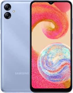 Samsung Galaxy A04e 64GB 4G Wi-Fi Tela 6.5'' Dual Chip 3GB RAM Câmera Dupla + Selfie 5MP com modo Retrato Bateria de 5000mAh - Azul