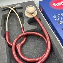 Estetoscópio Spirit MD Pro-Lite Adulto Vinho com Champanhe