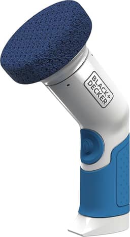 Escova elétrica de limpeza Black & Decker PKS160, branco/azul