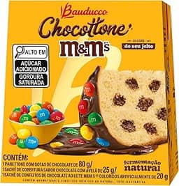 Mini Chocottone® Bauducco M&M'S 80G