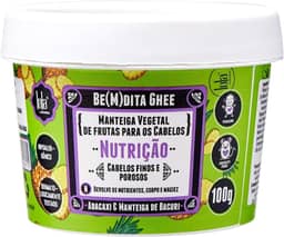 Bemdita Ghee Nutrição Abacaxi 100g , Lola Cosmetics