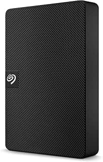 Seagate Disco rígido externo de expansão portátil de 4 TB – USB 3.0 de 2,5 polegadas, para Mac e PC com serviços de recuperação de dados de resgate (STKM4000400), 4TB