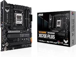 Placa Mãe Asus TUF GAMING X670E-PLUS (AM5/DDR5/4x M.2 /PCIe 5.0/USB3.2)