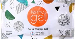 Termogel, Bolsa térmica em gel para compressa quente ou gelada, Soft Clean, Não congela, Branca