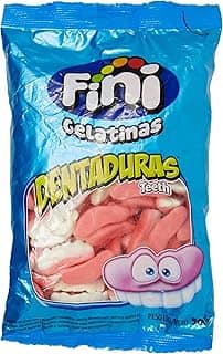 Balas De Gelatina Dentaduras Fini Pacote 500G