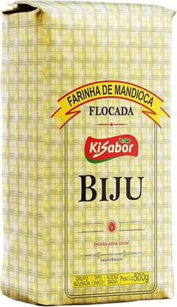 KiSabor Farinha De Mandioca Biju Kisabor 500 Gramas