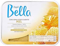 Cera Depilatória Mel, Depil Bella, 1Kg