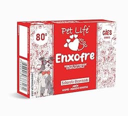 Sabonete Enxofre Pet Life Cães e Gatos 80 g