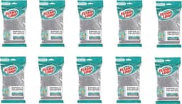 Flash Limp - Kit Com 10 Esponjas Multiuso Poliéster Limpa Sem Riscar - EP1416360-10