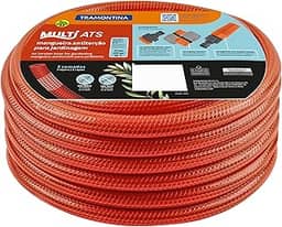 Mangueira Super Flex Antitorção 30m com Engate e Esguicho Laranja