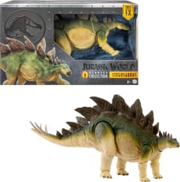 Jurassic World Hammond Collection Dinossauro de Brinquedo Stegosaurus para crianças a partir de 8 anos