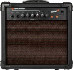 HAYONIK, Amplificador Cubo Para Contrabaixo, falante de 6" 30W RMS, Entrada para contrabaixo ativo e passivo, Preto - Breaker30