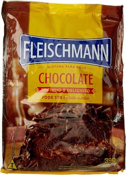 Mistura Para Bolo Fleischmann Chocolate 390G