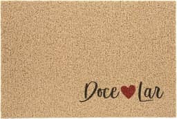 Capacho Vinil Super Print Doce Lar 40cmx60cm Kapazi