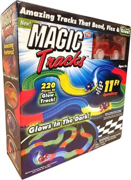 Magic Tracks Pista De Corrida (Carro Laranja)