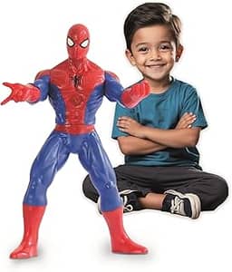 Marvel, figura de ação colecionavel Homem Aranha gigante,com 20 Frases originais do personagem, Mimo brinquedos