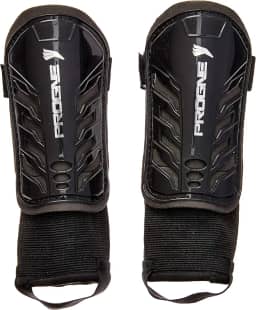 Caneleira Futebol Futsal Society Baby Com Tornozeleira - Preta - Par