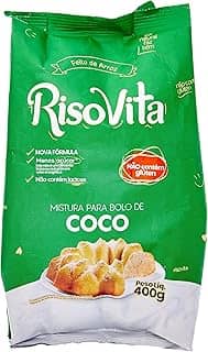 RisoVita Mistura Para Bolo Sabor Coco 400G