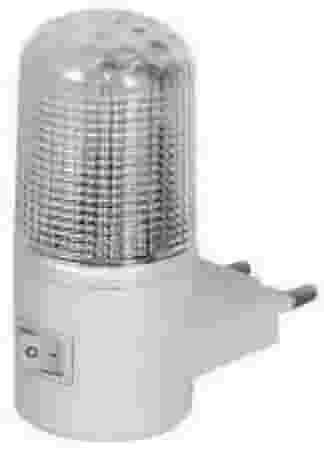 Mini Abajur De Tomada Luz Noturna 4 Leds Bivolt Quarto Bebê