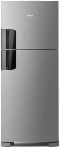 Geladeira frost free duplex CONSUL inox 410 litros crm50lk 127v