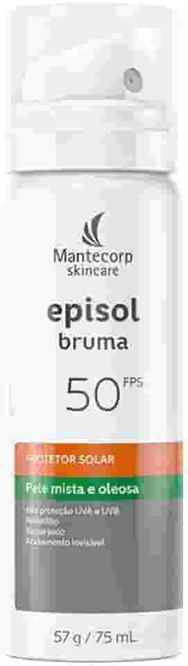 Mantecorp - Protetor Solar Episol Intense Spray Bruma FPS 50 - Alta Proteção UVA e UVB, Resistente à Água e Suor - 75ml