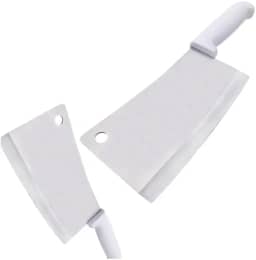 CUTELO 7 Polegadas, Aço Inox 420 Solingen, Lâmina 17,7cm, Espessura 3mm, para Cortar Ossos e Alimentos Congelados