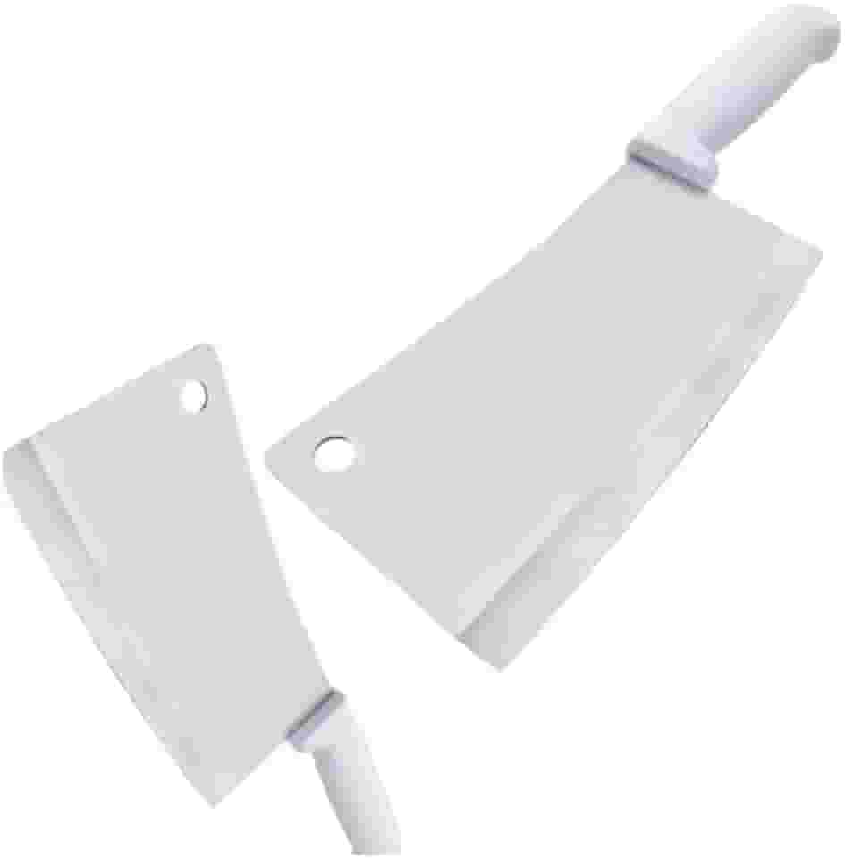 CUTELO 7 Polegadas, Aço Inox 420 Solingen, Lâmina 17,7cm, Espessura 3mm, para Cortar Ossos e Alimentos Congelados