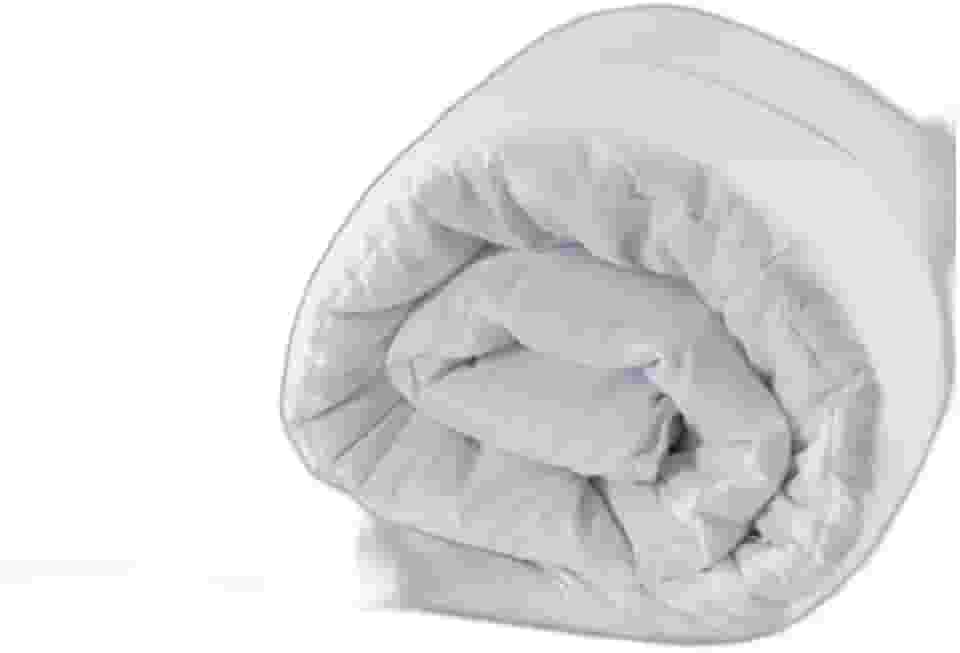 Edredom King Kacyumara Toque de Pétalas Maciez Extrema Branco