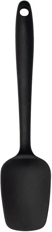 Mimo Style Utensílios Espátula de Silicone, Preto, 21.5 x 5 cm