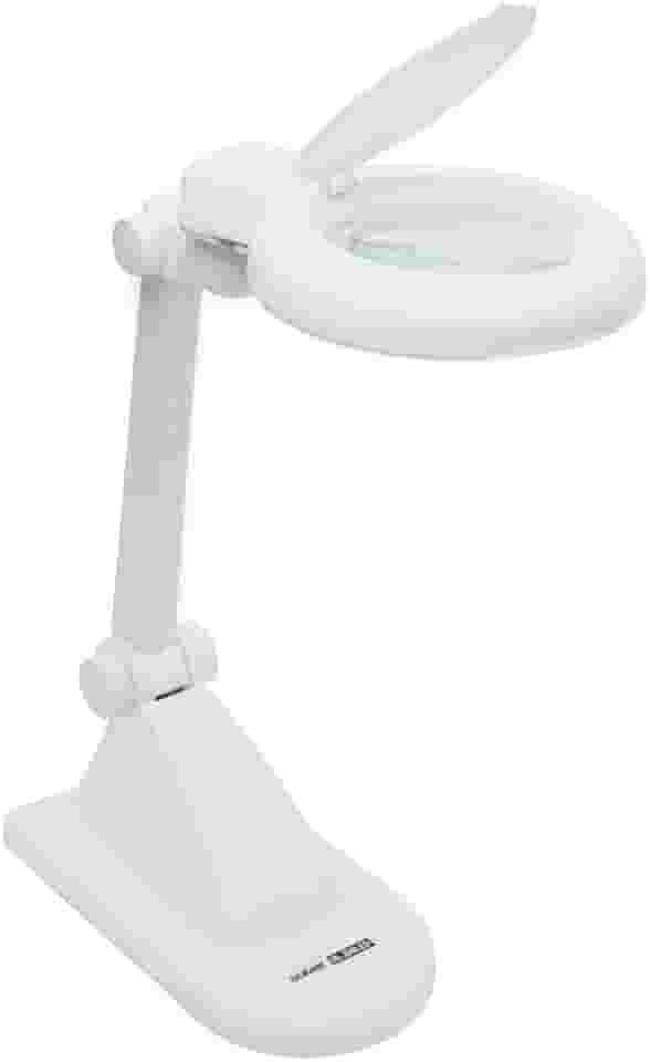 Solver LUPA DE BANCADA ILUMINAÇÃO LED 3X+12X BIVOLT HL200, BRANCO