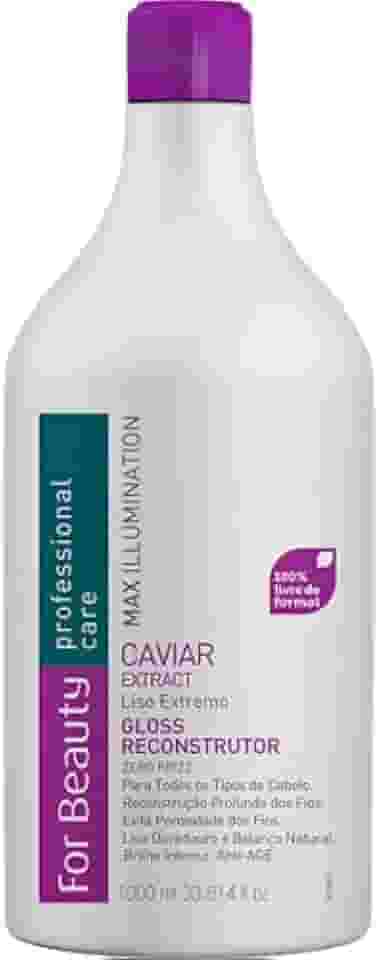 Escova For Beauty Caviar Extract Progressiva Max - 1000ml
