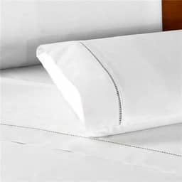 Lençol de Berço Avulso Com Elástico Percal 200 Fios Algodão (Branco.)