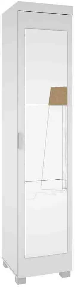 Sapateira 1 Porta June Com Espelho Branco Mirarack