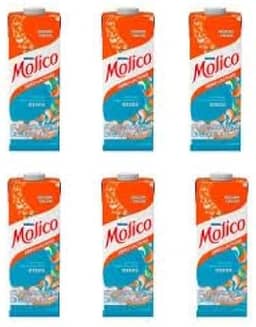 Leite Molico Zero Lactose - 6unidades de 1L
