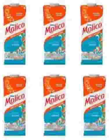 Leite Molico Zero Lactose - 6unidades de 1L