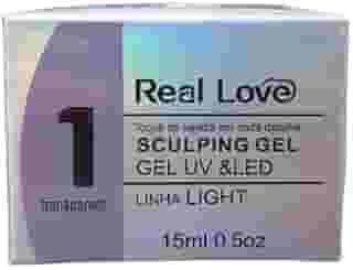Gel Real Love Pote Sculping Linha Light Transparente 1