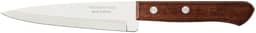 Faca Peixeira E Cozinha Tramontina Dynamic Com Lâmina De Aço Inox E Cabo De Madeira Natural 5"