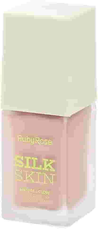 Iluminador Líquido Natural Glow Silk Skin cor Radiant Pink - Ruby Rose
