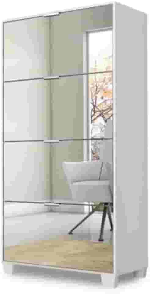 Sapateira Pequim Espelhada (Branco)