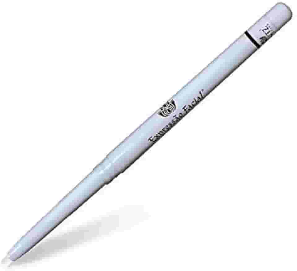 Lápis Retrátil Branco 2 em 1 Expressão Facial - Para Olhos e Marcação no Design de Sobrancelhas