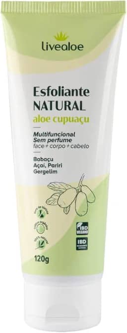 LiveAloe Esfoliante Natural