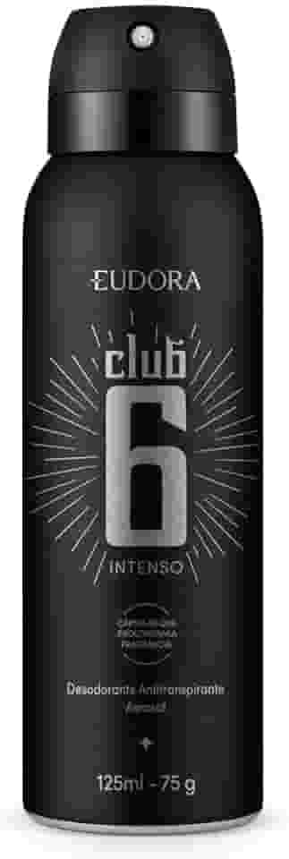 Eudora Club 6 Intenso Desodorante Antitranspirante 125ml/75g