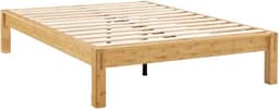 Luuna Base de Cama Solteiro King, Madeira de Bambu