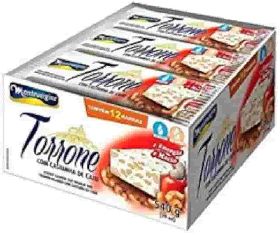 Torrone com Castanha de Caju
